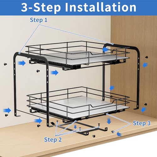 2 Tier Spice Rack Organizer