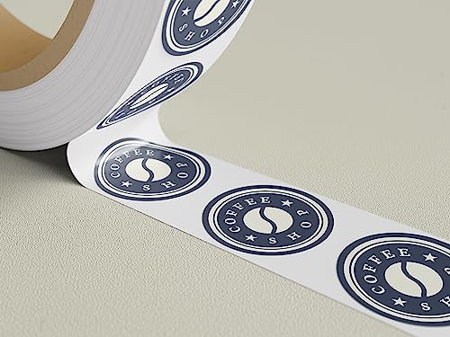 Premium Gloss BOPP Custom Sticker Rolls