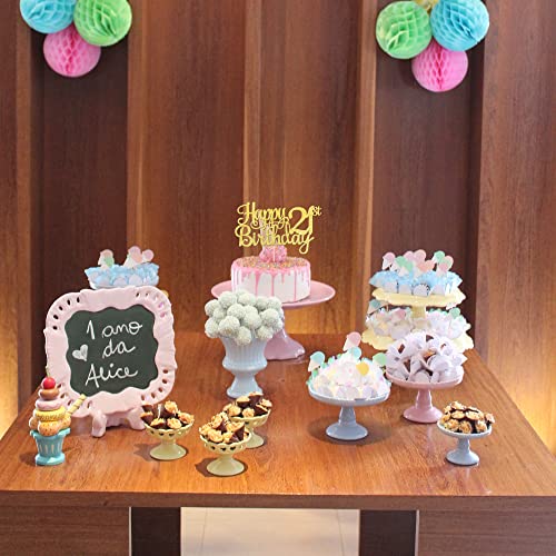 1 PCS Happy 21st Birthday Cake Topper