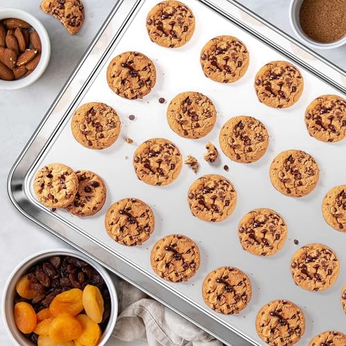 18x13 Inches Stainless Steel Baking Half Sheet Set of 2 (3 Count)
