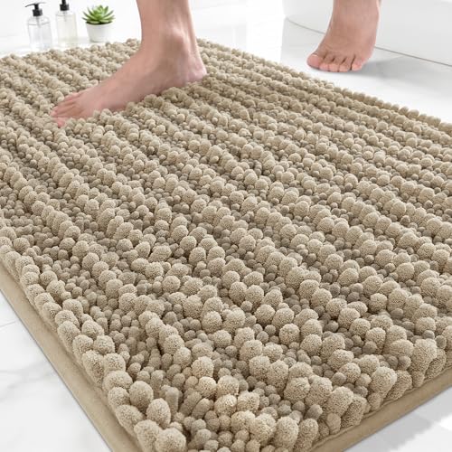 Bathroom Rugs Non Slip Washable 32x20 Inch