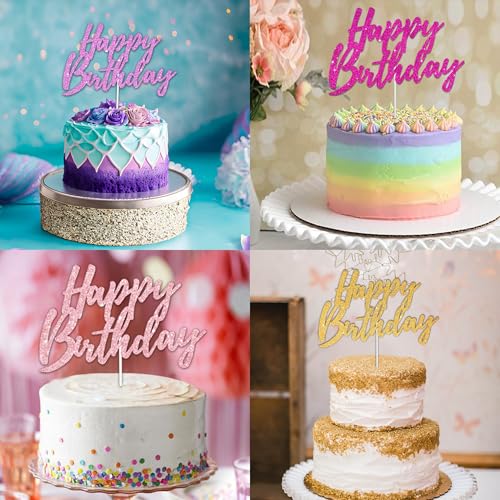 Happy Birthday Cake Topper