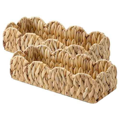 Small Scalloped Baskets for Decor