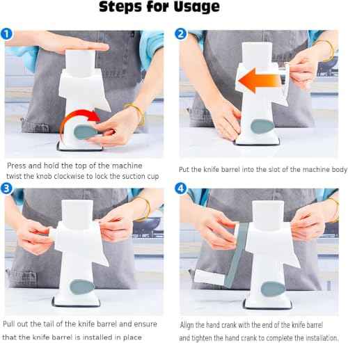 Rotary Cheese Grater Multi