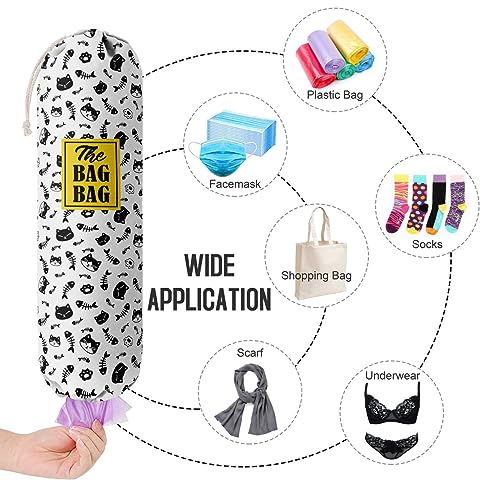 Grocery Bags Holder Organizer For Shopping Bags