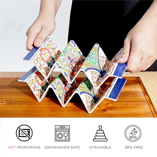 Melamine Taco Holder Stands (8 Count)