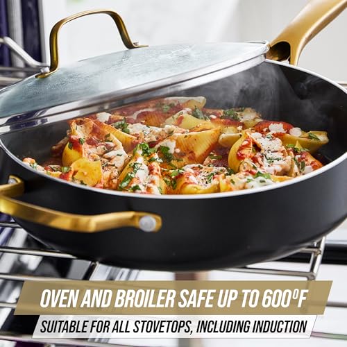 Gold 12 Piece Cookware Set