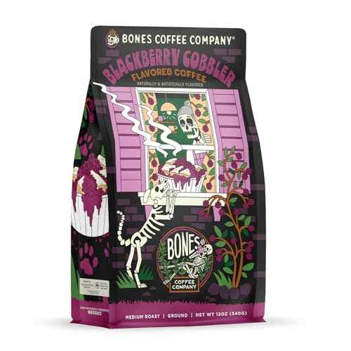 Blackberry Cobbler Flavored Coffee Beans (12 Ounce)