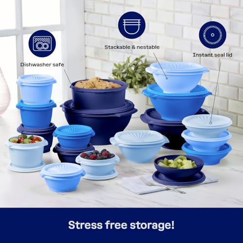 Heritage 36 Piece Vintage Blue Set
