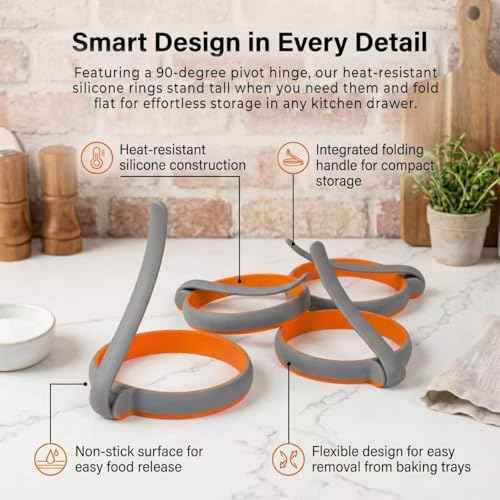 Silicone Egg Rings for Frying Egg