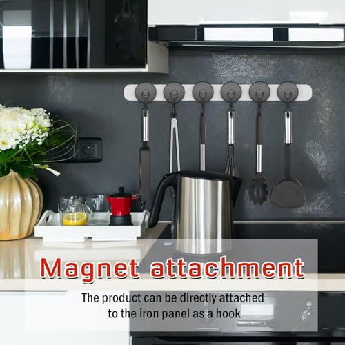 20 Pack Black Magnet Hooks (20 Count)