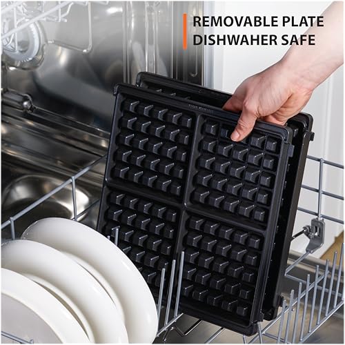 4 Slice Belgian Waffle Maker