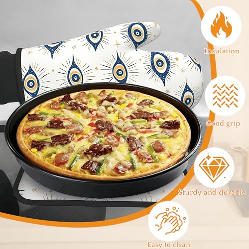 Evil Eyes Oven Mitts and Pot Holders (4 Count)