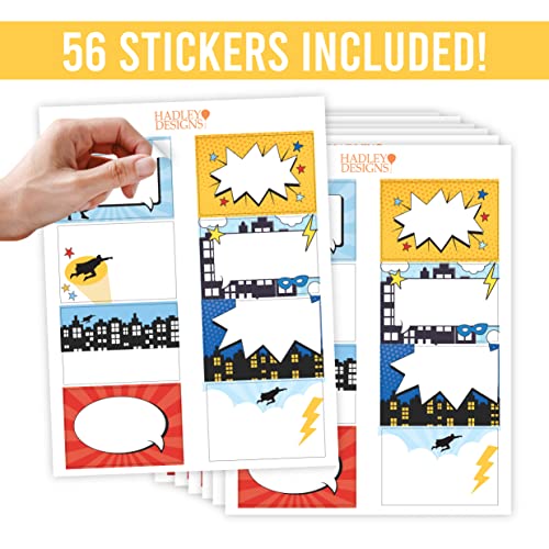Self Adhesive Name Tags Sticker (56 Count)