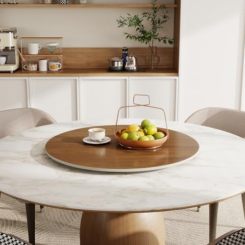 31.5" Sintered Stone Lazy Susan for Table Top