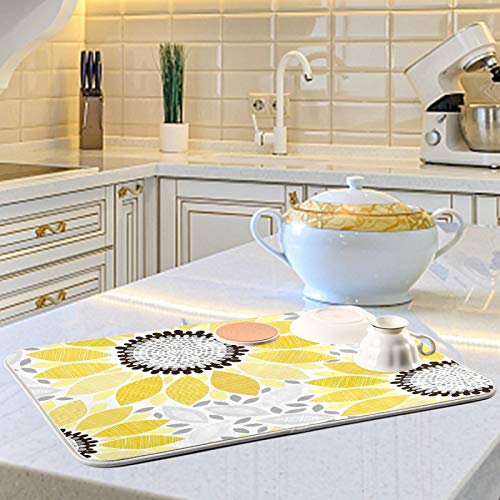 Super Absorbent Dish Drying Mat