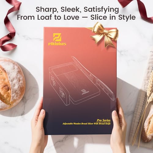 Piklohas Bread Slicer With Bread knife