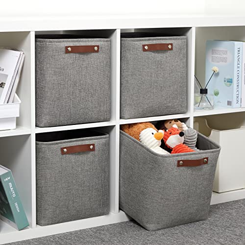 12 inch Cube Storage Bins (4 Count)