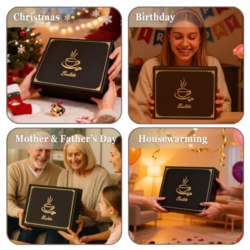 Coffee Mugs Gift Set of 4 (4 Count)