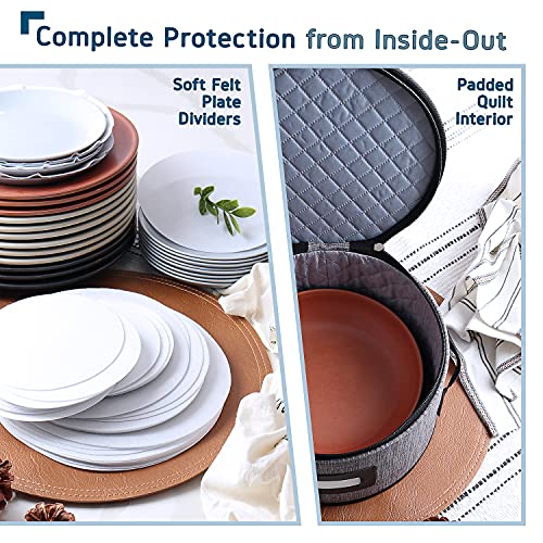 Fine China Storage Containers Hard Shell 5 Piece Set