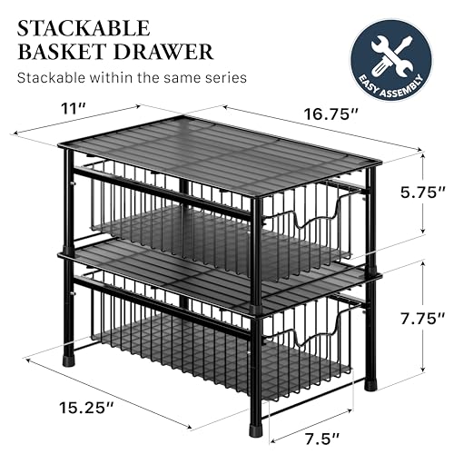 Stackable Basket Drawer