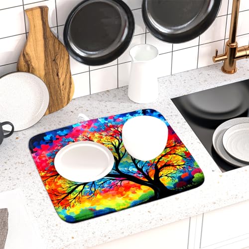 Microfiber Drying Mat Kitchen Counter