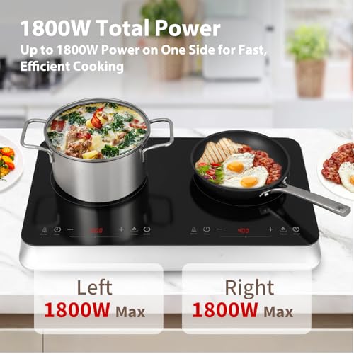 Portable Induction Cooktop 2 Burner