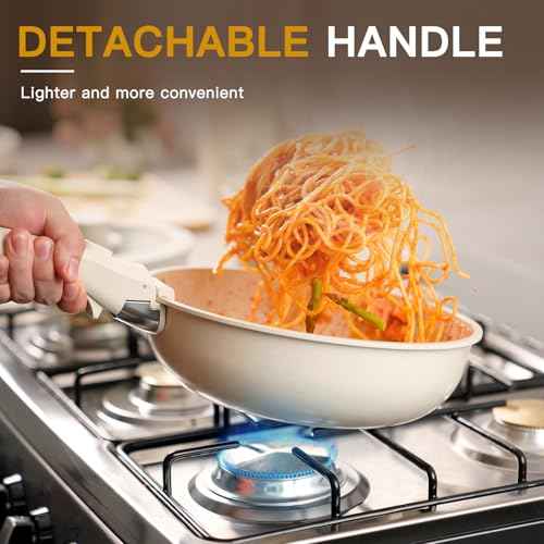 23 Pcs Pots and Pans Set Non Stick