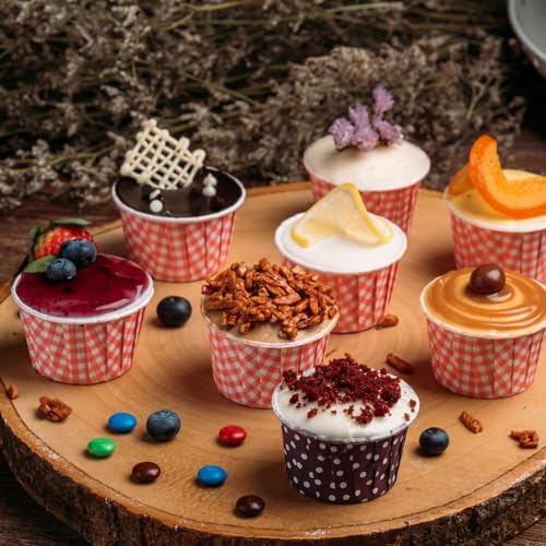 24Pcs Silicone Cupcake Liners