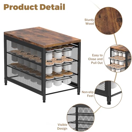 Coffee Pod Holder for Counter (22 Count)