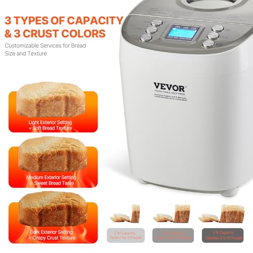 Bread Maker Dough Machine 15 Menus in 1