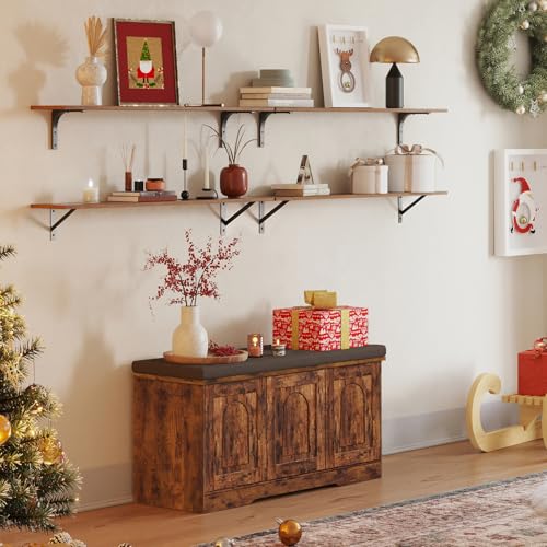 Long Wall Shelves (2 Count)