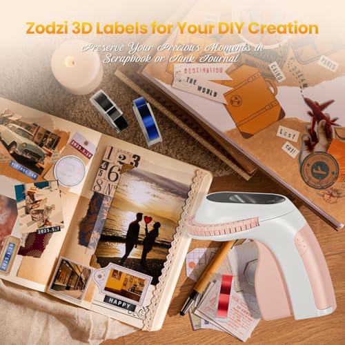 Label Maker Embossing Label Maker for Scrapbook Junk Journal Supplies