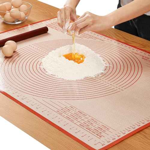 Silicone Pastry Mat 36x24 Inch Nonstick Baking Mat