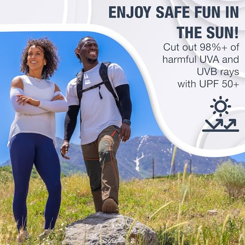 Non Slip Cooling Arm Sleeves for Men & Women