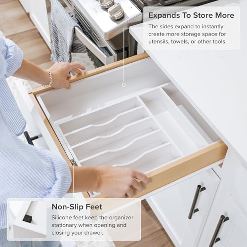 Silverware & Utensil Drawer Organizer