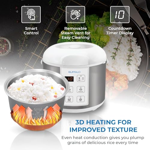 Rice Cooker Stainless Steel Inner Pot Rice Maker Small