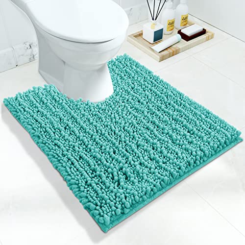 Toilet Rug U Shaped Washable 24x20 Inch