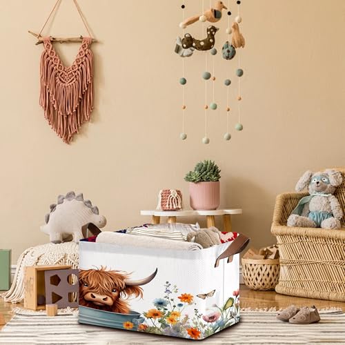 Farm Animal Storage Basket Large 17x11.5x10.5 Inche