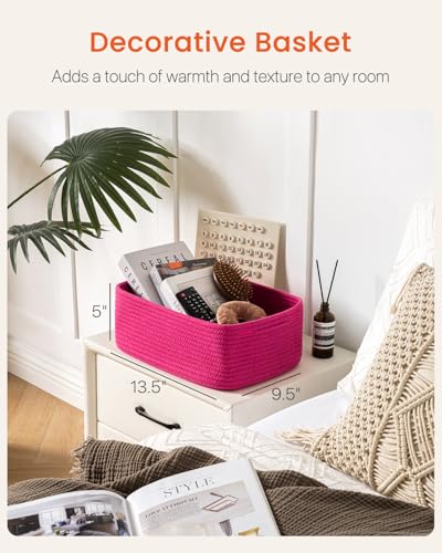 Small Woven Storage Basket for Organizing (3 Count)