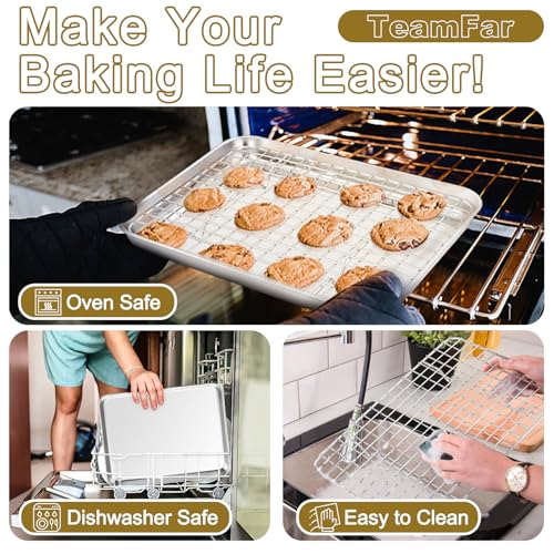 Baking Sheet with Rack (6 Count)