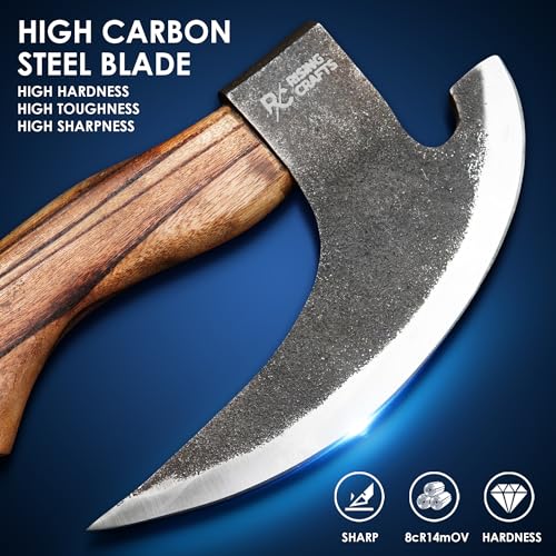 Handmade Viking Pizza Cutter Pizza Axe