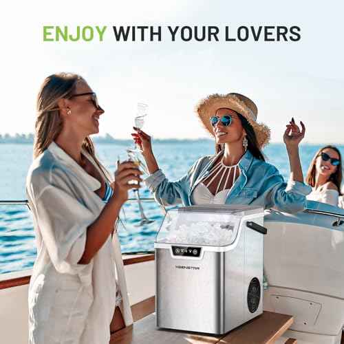 Nugget Countertop Ice Maker with Soft Chewable Ice 40Lbs