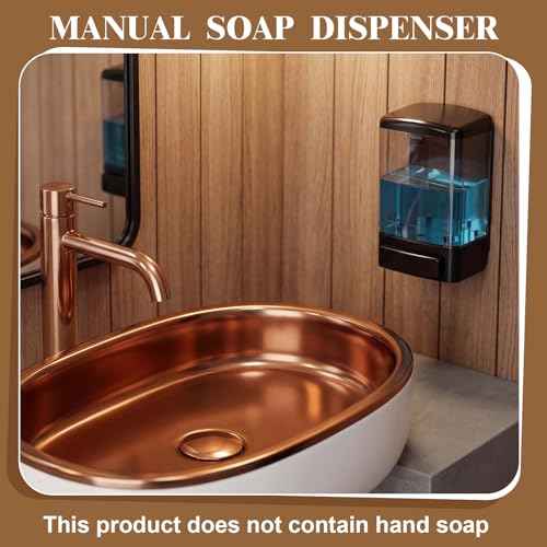 6 Pcs Wall Mounted Soap Dispenser (6 Count)
