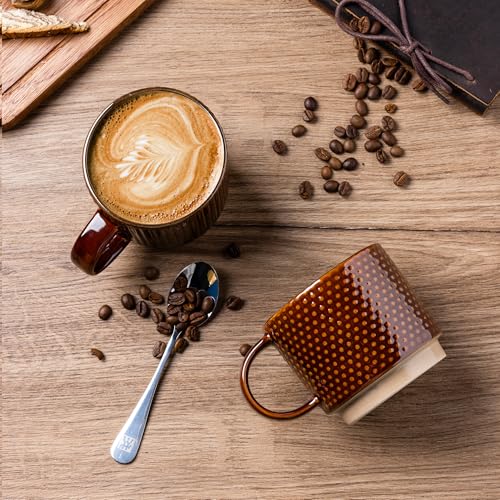 12 OZ Stackable Coffee Mugs Set of 6 (5.99 Count)
