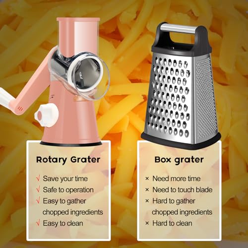 Rotary Cheese Grater Hand Crank