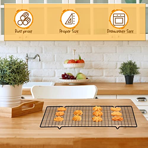 6 Pieces Cooling Racks for Baking Wire Grid Set