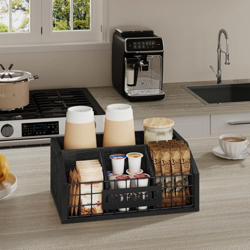 Coffee Station Organizer for Countertop