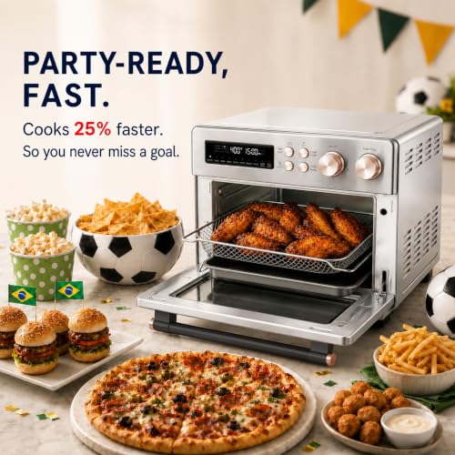 Infrared Heating 26.3 QT Air Fryer Toaster Oven