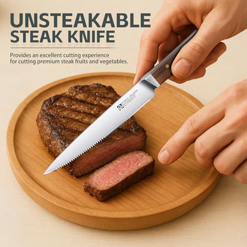 Serrated Steak Knives Set of 4 inch (4 Count)